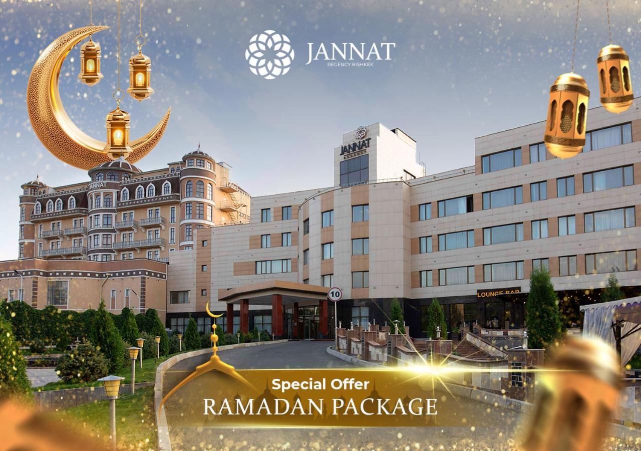 Jannat Regency Hotel Bisjkek Buitenkant foto